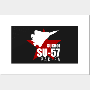 Sukhoi Su-57 Posters and Art